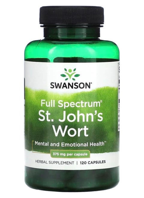 Full Spectrum St. John's Wort 375 mg 120 Caps