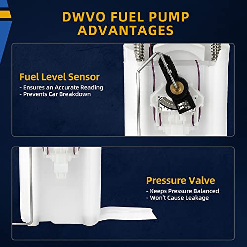 DWVO Fuel Pump Module Assembly Compatible with 2008-2013 Chevrolet Chevy Tahoe Cadillac Escalade GMC Yukon V8 6.0L - Image 5