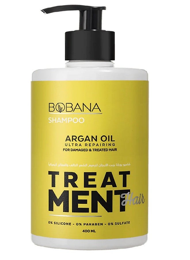 BOBANA - Shampoo with Argan Oil - 400ml - Image 1