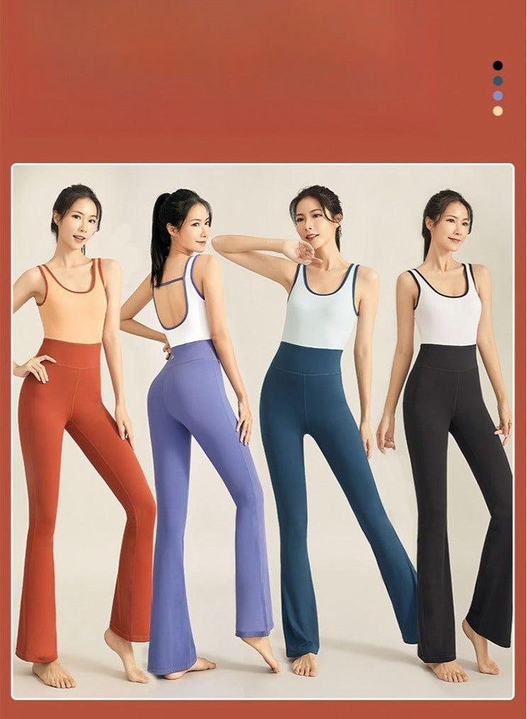 Women's Fitness Fitness Tight, Breathable and Beautiful Back One piece Micro La Yoga Clothing  - Image 3