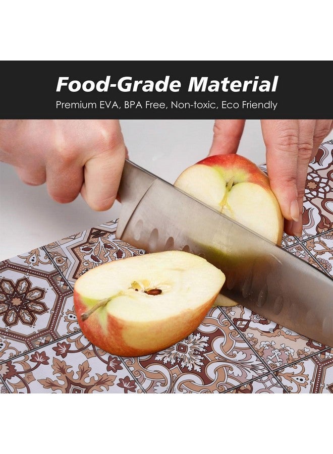 Kuber Industries Shelf Liner | PVC Kitchen Cabinet Shelf Mat | Shelf Mat for Drawer Organizer | Fridge Mat | Table Placemat | Star Design Wardrobe Mat | 5 Meter | Brown - Image 4