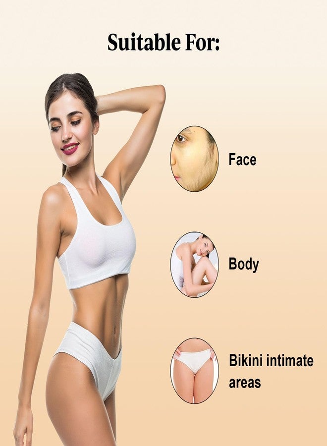بودرة أسترابيور العشبية لإزالة الشعر من الوجه والجسم والإبطين ومنطقة البكيني والمناطق الحساسة للنساء والرجال، حل سريع وغير مؤلم في 5 دقائق، سهل الاستخدام في المنزل، خالٍ من المواد الكيميائية - لا يسبب تهيجًا أو طفحًا جلديًا، 100 غرام (عبوة واحدة) - Image 4