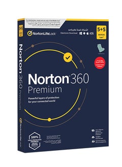 Norton Norton 360 Premium 1 Year Subscription 5 Users 5 Devices Arabic Version  - Image 1