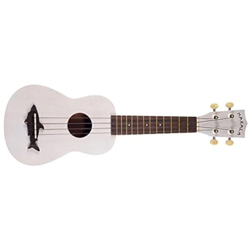 Kala MK-SS Makala Soprano Ukulele, Great White - Image 1