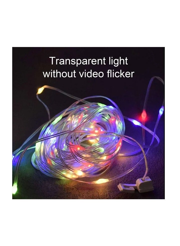 MOCOM - Multi-Functional LED Camping Light String – Rechargeable, Portable, Romantic Ambience Lighting for Outdoor Tents, Garden Parties & Emergency Use - Image 1