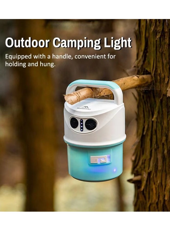 MOCOM - Multi-Functional LED Camping Light String – Rechargeable, Portable, Romantic Ambience Lighting for Outdoor Tents, Garden Parties & Emergency Use - Image 1