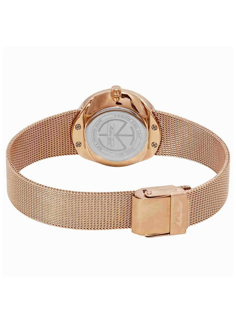 Mathey-Tissot Milly Quartz Mother of Pearl Dial Ladies Watch D403PI  - Image 3