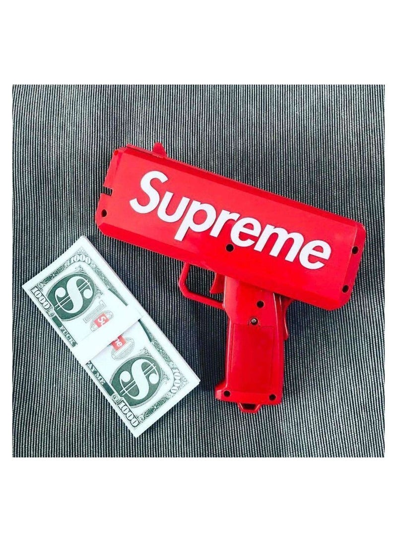Generic Cash Money Gun Super Gun Spray Gun Making A Cash Rain
