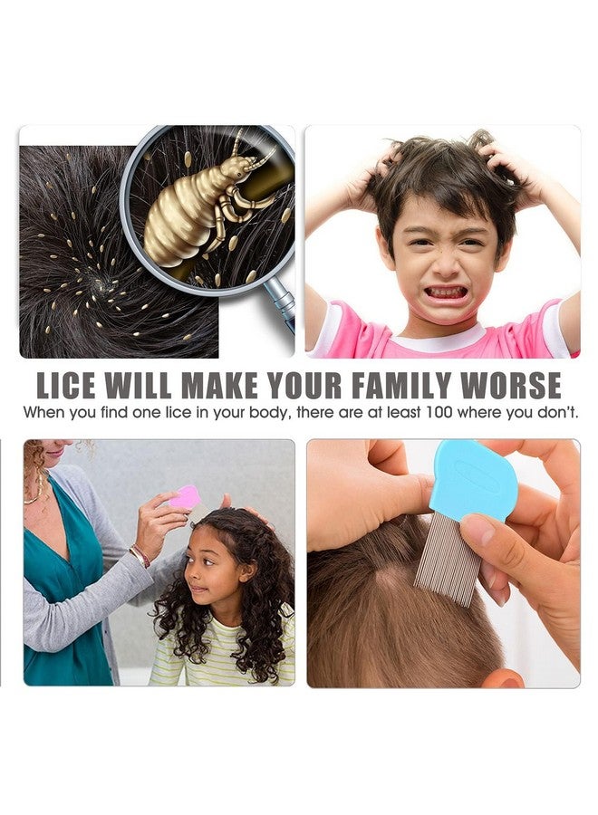 INSIME Professional Head Lice and Nits Removal Comb for Women's Hair | Stainless Steel Antilice Treatment Remover for Eggs | Pack of 1 - Image 4