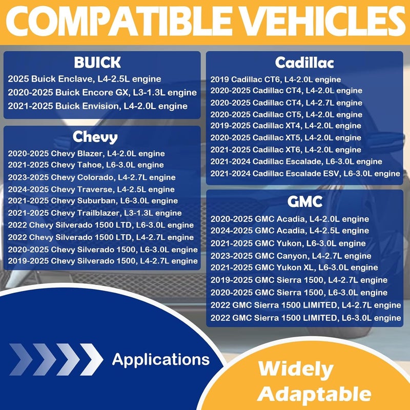 Kefly PF66 Engine Oil Filter - 6 Pack Compatible with Chevy, GMC, and Cadillac Models - Image 3