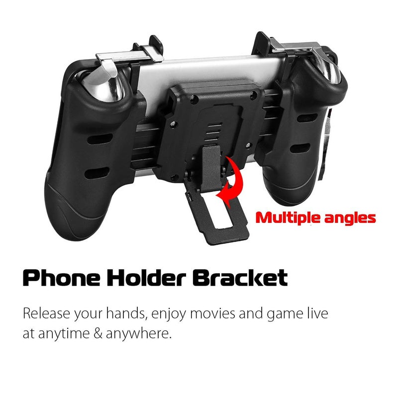 Shahn Mobile Game Controller for PUBG Gamepad Sensitive Shoot and Aim Keys Joysticks for iOS and Android - Image 3