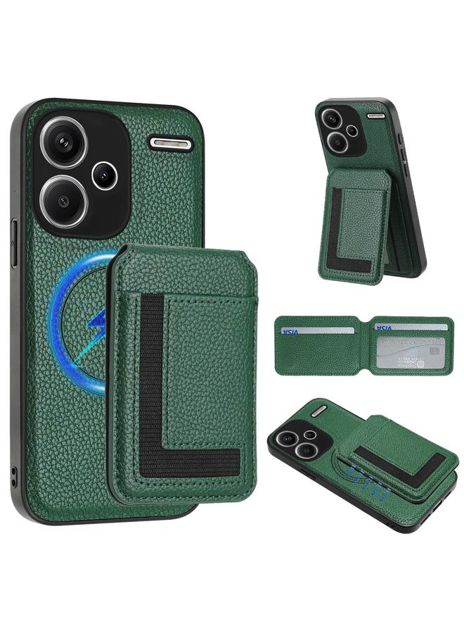 S-TOP Case For Redmi Note 13 Pro+ CX01 Detachable Magsafe Magnetic Card Bag Phone Case - Image 1
