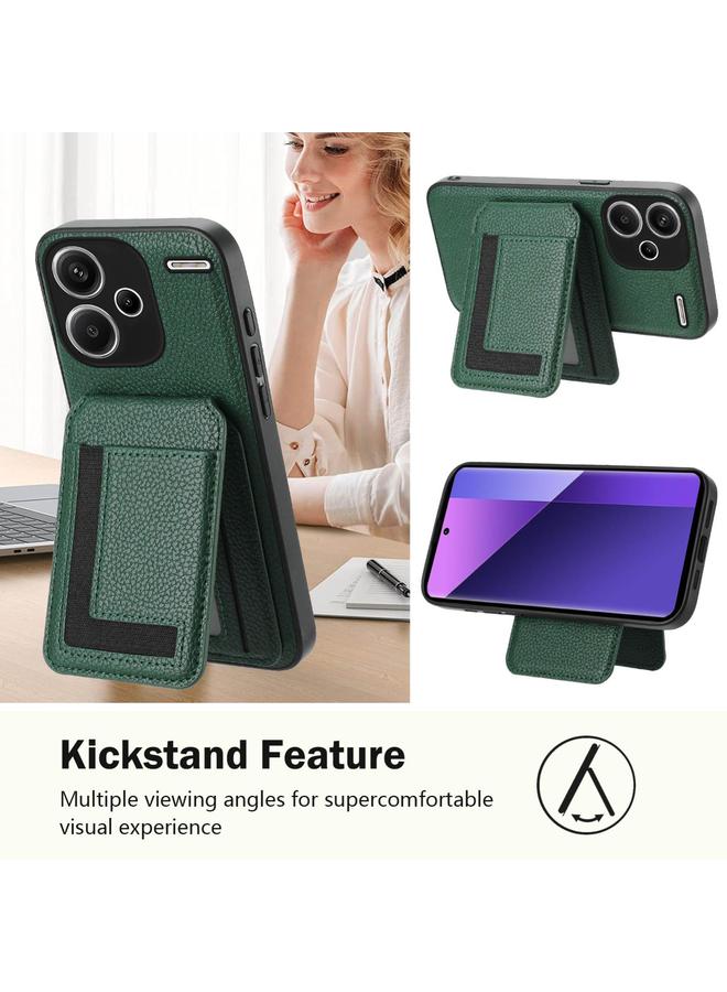 S-TOP Case For Redmi Note 13 Pro+ CX01 Detachable Magsafe Magnetic Card Bag Phone Case - Image 3