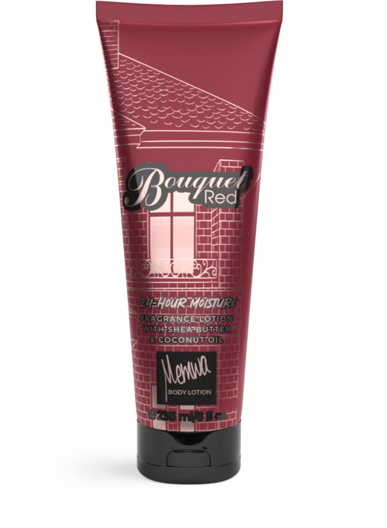 Memwa Bouquet Red Shea Butter & Coconut Moisturising Fragranced Body Lotion for All Skin 236ml