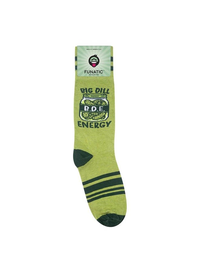 FUNATIC Funny Socks with Sayings - Novelty Gifts for Men, Women, Mom, Dad, Grandma, Grandpa, Son, Daughter, Big Dill Energy, 6-12 - Image 4