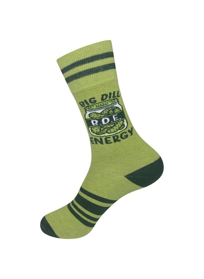 FUNATIC Funny Socks with Sayings - Novelty Gifts for Men, Women, Mom, Dad, Grandma, Grandpa, Son, Daughter, Big Dill Energy, 6-12 - Image 3