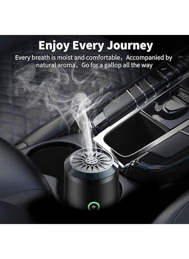Oud Bukhoor - New Style Car USB Type-C Power Rechargeable Incense Burner (Black) - Image 1