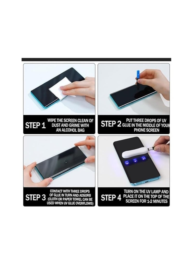 Generic - Full Coverage UV Privacy Screen Protector for Oppo Reno11 - Image 1