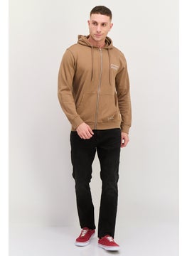 Men Brand Logo Long Sleeves Hoodie, Brown - pzsku/ZD1F84C207B74E036C850Z/45/_/1737642438/c58ffcf0-f206-4790-a70b-3f046f7ce1d6