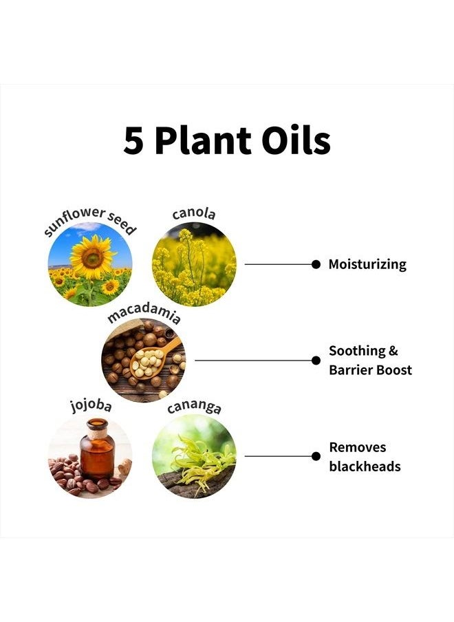 iUNIK - Calendula Complete Deep Vegan Cleansing Oil 94% Plant-based Oils Blackhead Melting Makeup Remover Mascara Sunscreen Eyeliner Facial Cleanser - Dry Oily Acne-Prone Sensitive Skin Korean Skincare - Image 1