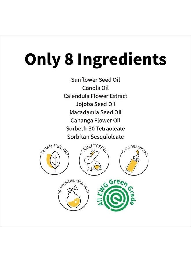 iUNIK - Calendula Complete Deep Vegan Cleansing Oil 94% Plant-based Oils Blackhead Melting Makeup Remover Mascara Sunscreen Eyeliner Facial Cleanser - Dry Oily Acne-Prone Sensitive Skin Korean Skincare - Image 1