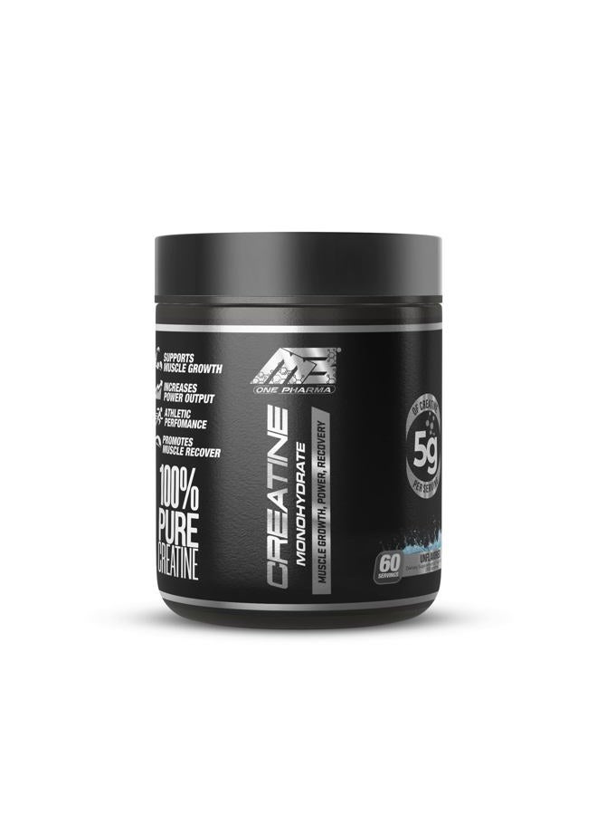 MB One Pharma –Creatine Monohydrate Micronized Powder–Amino Acid for Muscle Growth–100% Pure–Unflavored-Sugar and Gluten Free(60 Servings) 5g (5000mg) Vegan, Third Party Test for NSF - Image 1