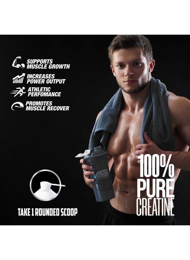 MB One Pharma –Creatine Monohydrate Micronized Powder–Amino Acid for Muscle Growth–100% Pure–Unflavored-Sugar and Gluten Free(60 Servings) 5g (5000mg) Vegan, Third Party Test for NSF - Image 4