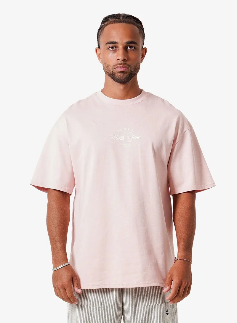 Sixth June Caribbean Hut Relaxed Tshirt
