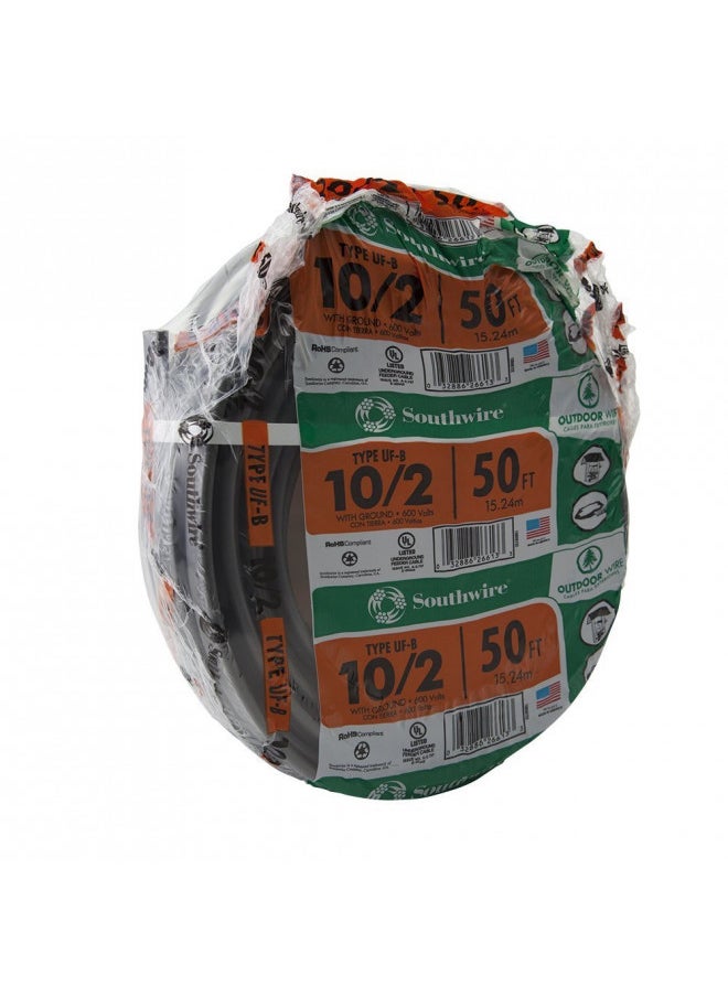 Southwire 13056722 10/2WG UF Wire,Gray