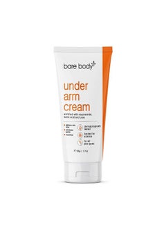 Bare Body Plus Underarm Cream Dermatologically Approved With Niacinamide And Lactic Acid Lighten Dark And Patchy Underarms 50Gm