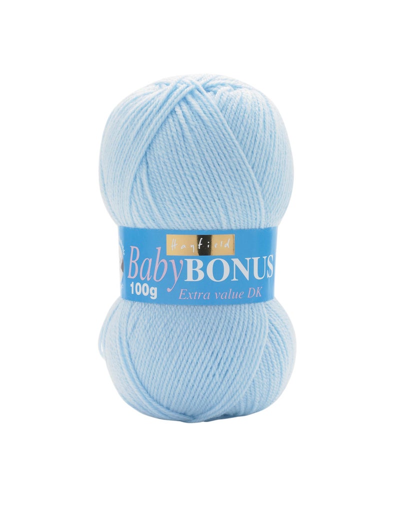 Sirdar Wool Hayfield Bonus DK Double Knitting Baby Blue 854 100g