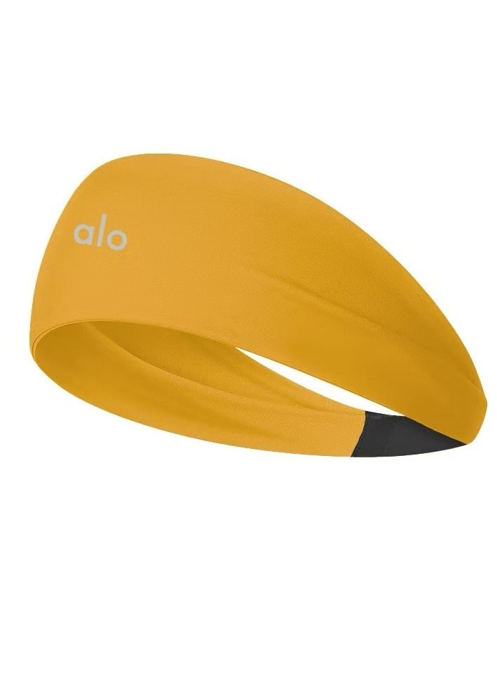 alo Highly elastic and breathable Aloyoga headband, yoga fitness headband, sweat absorbing headband - available in multiple colors - Image 3