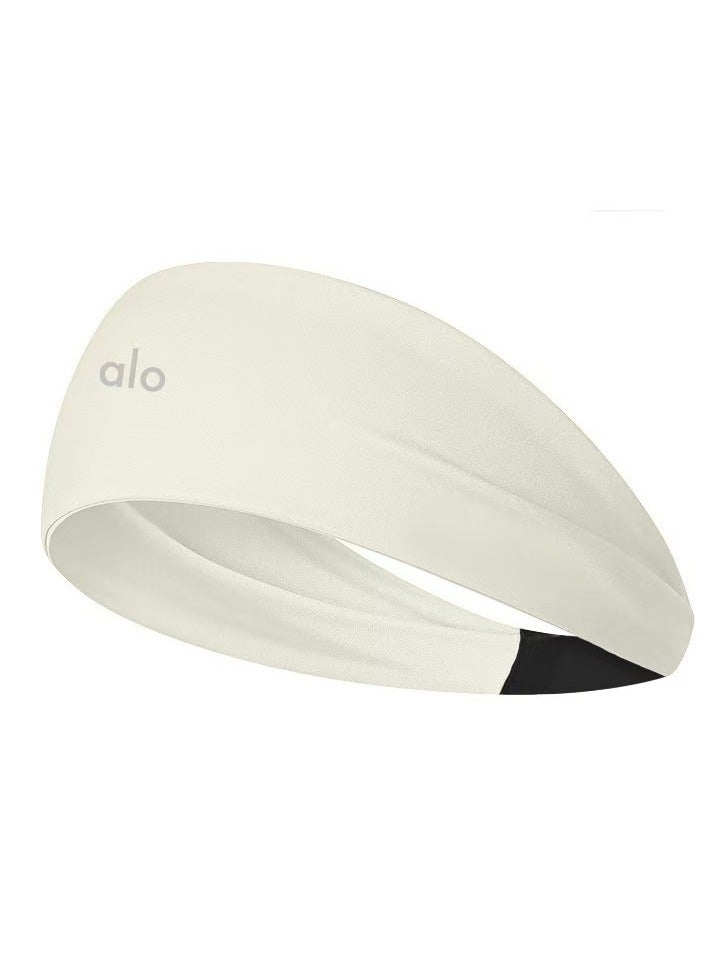 alo Highly elastic and breathable Aloyoga headband, yoga fitness headband, sweat absorbing headband - available in multiple colors - Image 4