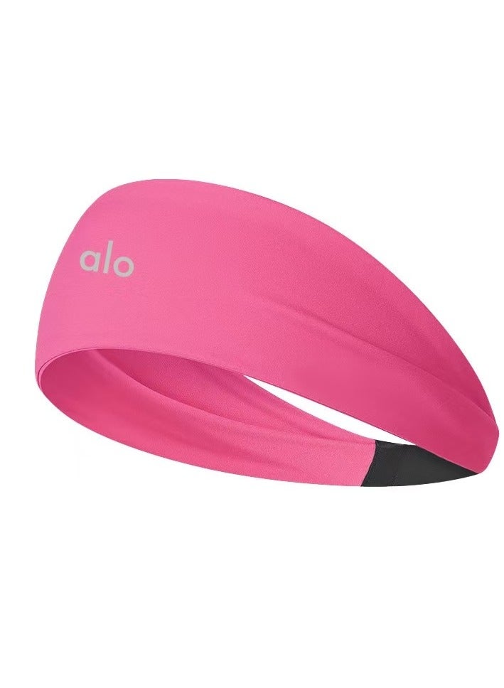 alo Highly elastic and breathable Aloyoga headband, yoga fitness headband, sweat absorbing headband - available in multiple colors - Image 5
