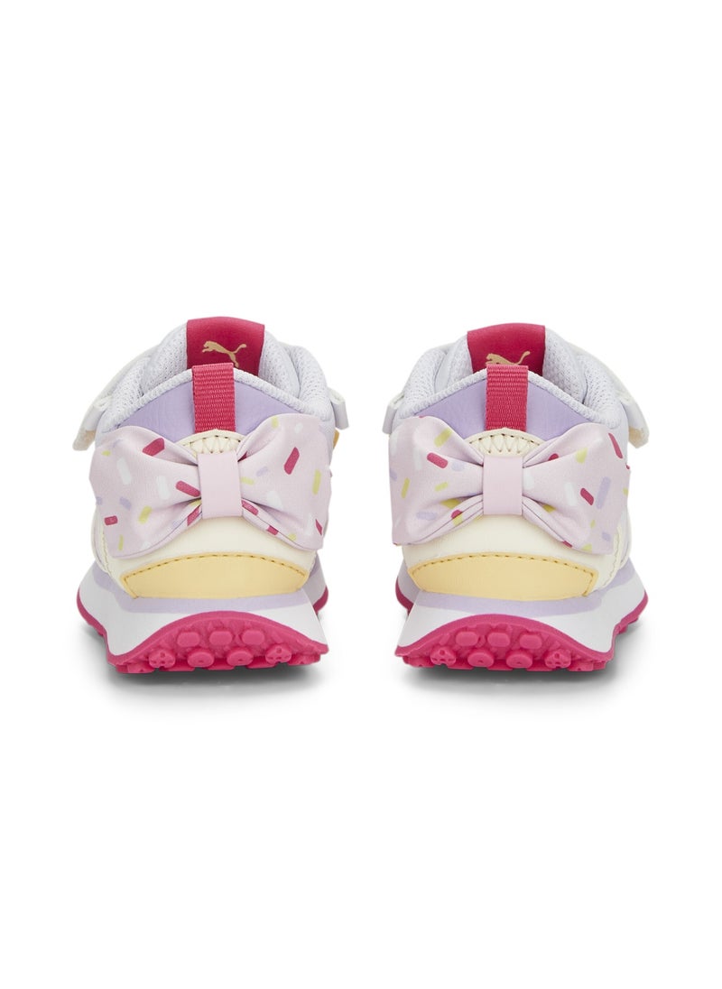 PUMA - Rider FV BOW Crush V Unisex Infant Baby Low Top Trainer Shoes - Image 1