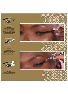 EYLURE Promagnetic Magnetic Eyeliner And False Lashes Kit, Faux Mink Flares, Medium And Long, No Glue Needed  - Image 5