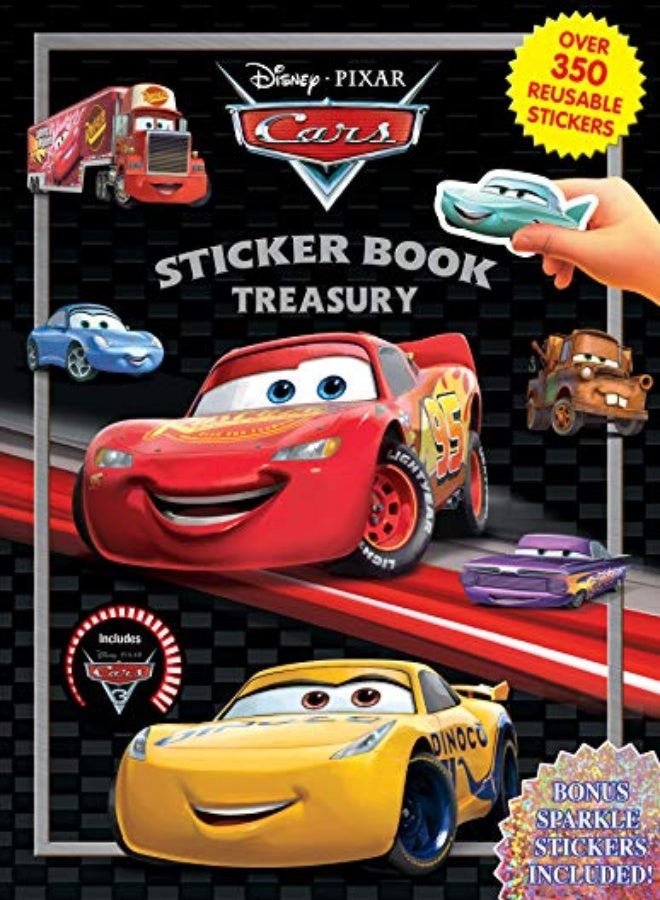 DISNEY CARS STICKER BOOK TREASURY