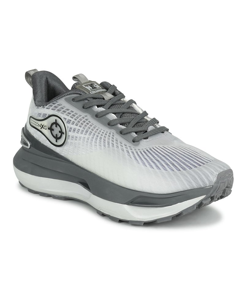 Columbus Tranquil Sports Shoes - Running Shoes|Walking Shoes| Training & Gym Shoe | Outdoors Shoe for Men (Dark Grey & Black), UK 6 - Image 1
