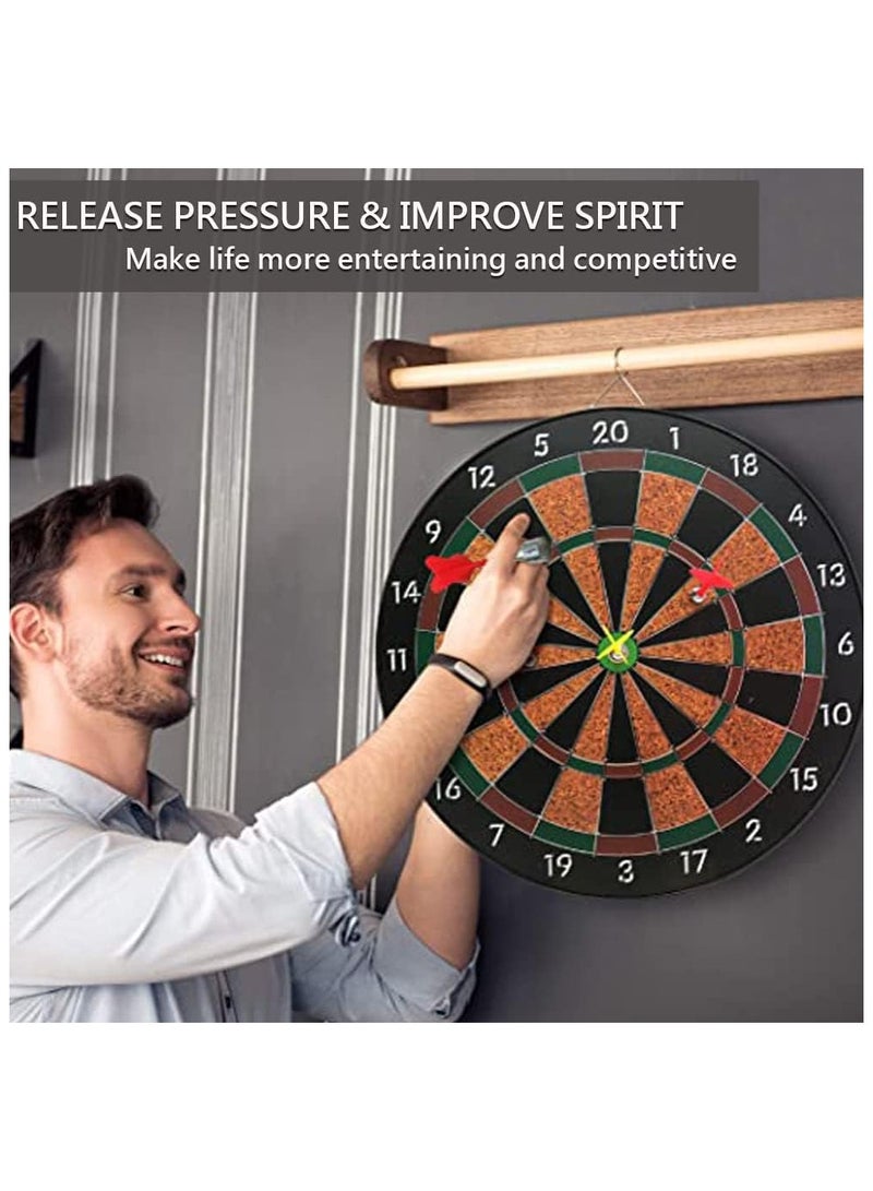Professional Magnetic Dart Board Set with 6pcs Magnetic Darts, Excellent Dartboard Game for Adults and Kids, Suitable Indoor Games & Party Games for Family and Friends - Image 4