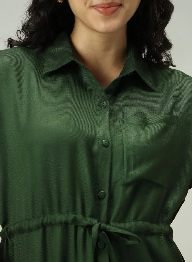 أوجيدر فستان بنمط بلوزة بخصر مطاطي