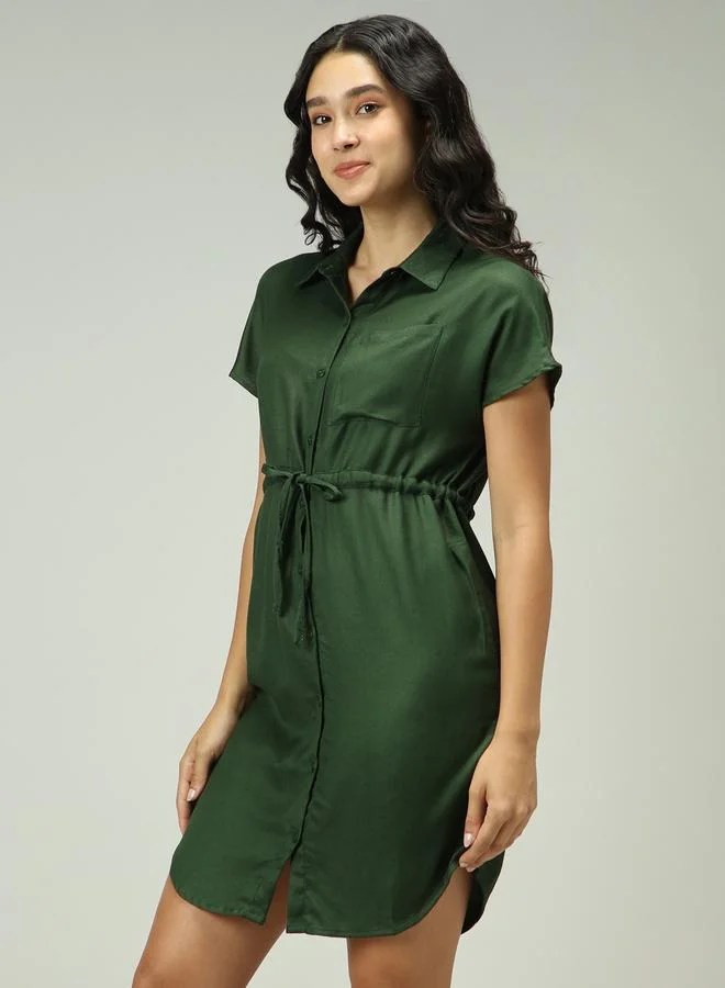 أوجيدر فستان بنمط بلوزة بخصر مطاطي