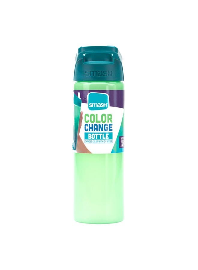 smash Ergonomic Leak-Proof Lightweight Colour Changing Water Bottle Green 700ml - Image 1