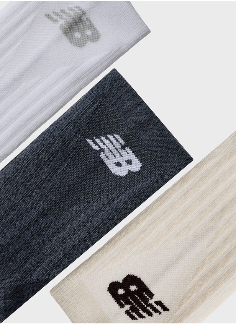 New Balance - 3 Pack Running Repreve Midcalf Socks - Image 1