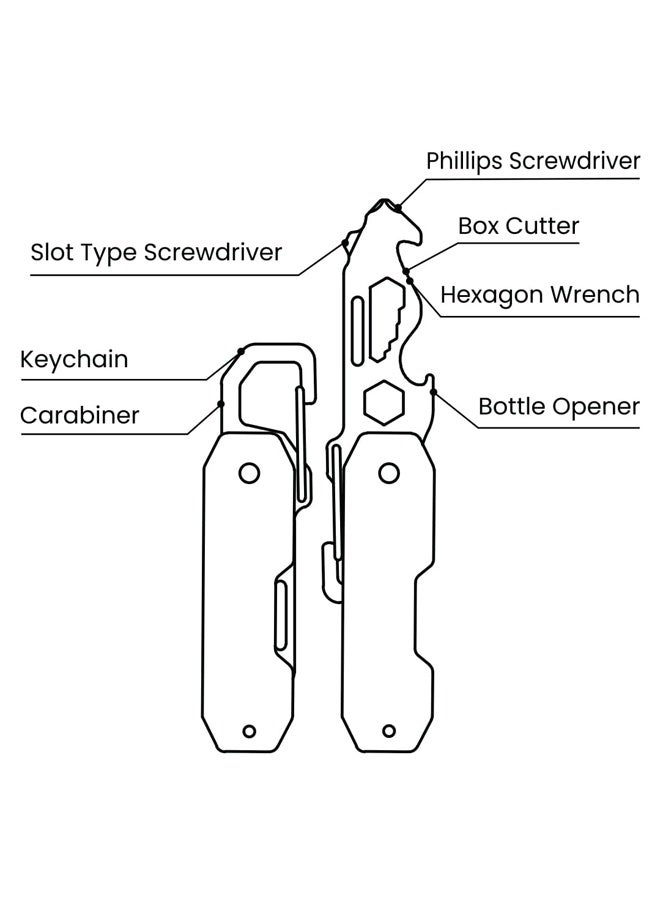 Santhome EDC Keytool - Black - Image 3