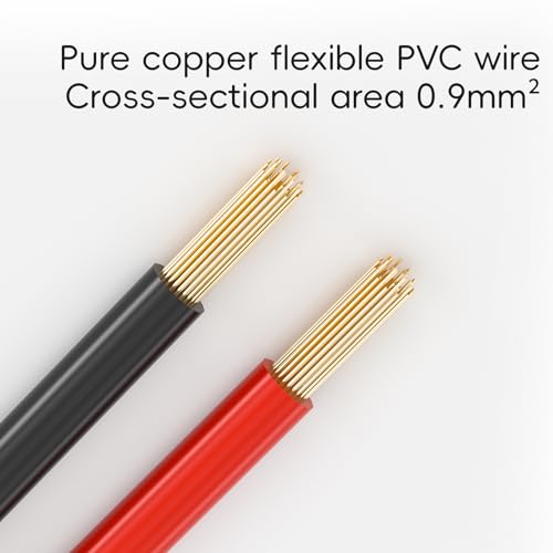 Goupchn LCR Meter Test Leads Terminal Kelvin Clips Cable Wires to 4mm Safety Banana Plugs 1.2m/3.94ft for DMM - Image 4