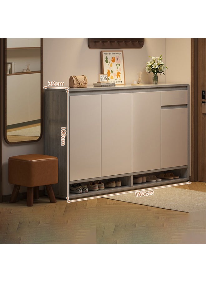 keke Luxury Multifunctional Entryway Shoe Cabinet & Drawer Storage 140 CM  - Image 2