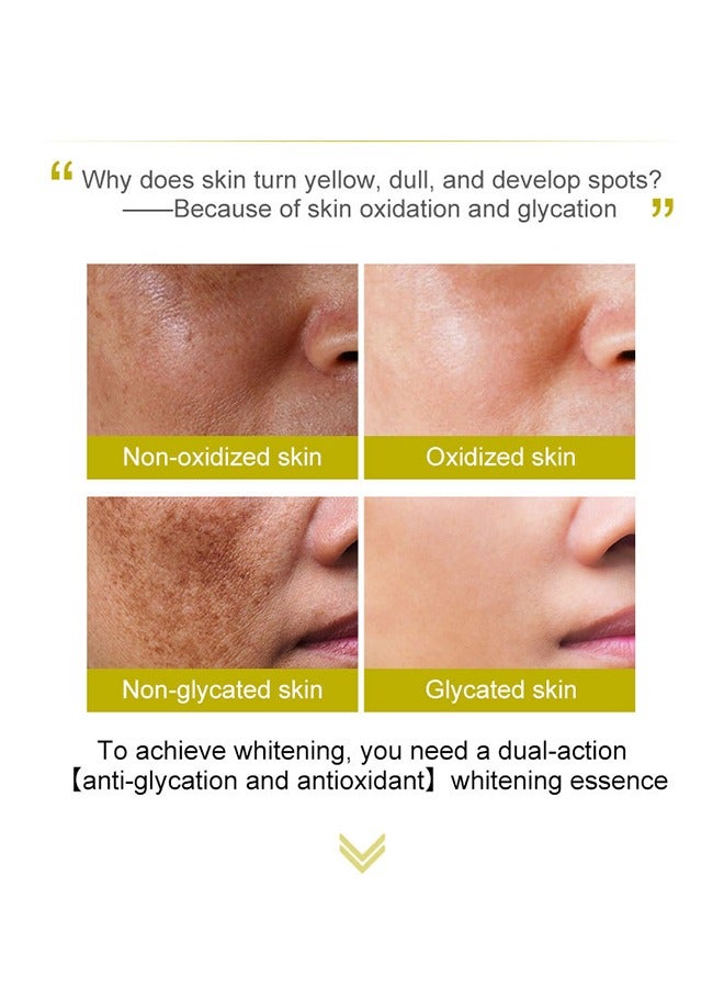 AuQuest 2x Turmeric Brightening Rejuvenating Serum, Brightening, Freckle removal, Skin Rejuvenation for Skin Brightening 40ml, Anti-Wrinkle And Anti-Aging | 2x Turmeric, 8D Hyaluronic Acid, Vitamin C Serum 40ml - Image 4