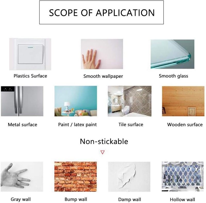 LZYMSZ Flowers Rose Wall Stickers Removable Romantic Wall Stickers Murals Beautiful Red Rose Wall Decals for Living Room Bedroom TV Background Kids Girls Rooms Decoration 48 x 30inch - Image 5