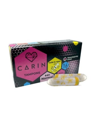 CARIN Tampons Normal - 16 Pieces - pzsku/ZD1FA4FAE219D440CC7DFZ/45/_/1734354388/192f78f1-bac3-4840-bdf6-d93a7be24223
