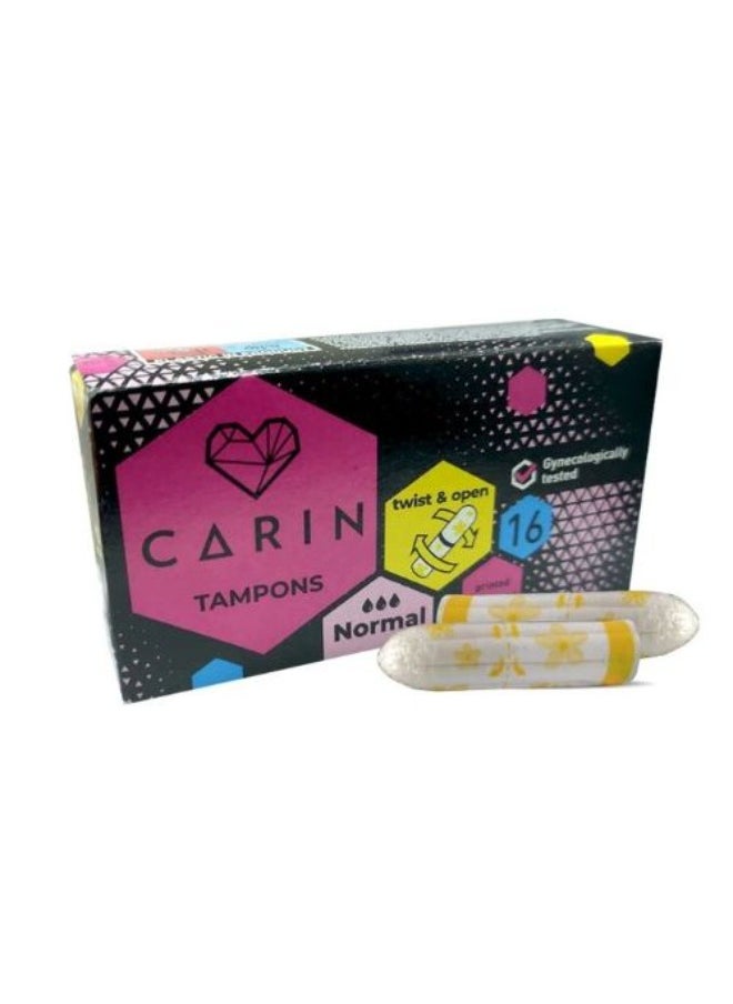 CARIN - CARIN Tampons Normal - 16 Pieces - Image 1